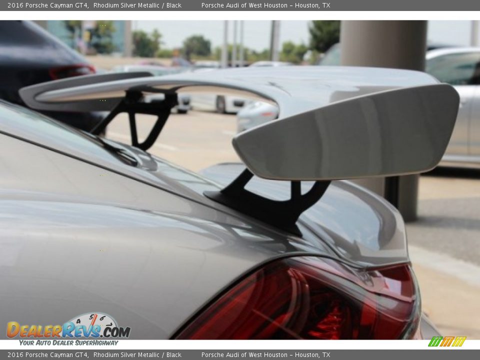 2016 Porsche Cayman GT4 Rhodium Silver Metallic / Black Photo #6