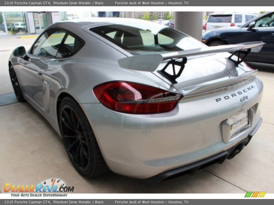 Rhodium Silver Metallic 2016 Porsche Cayman GT4 Photo #7