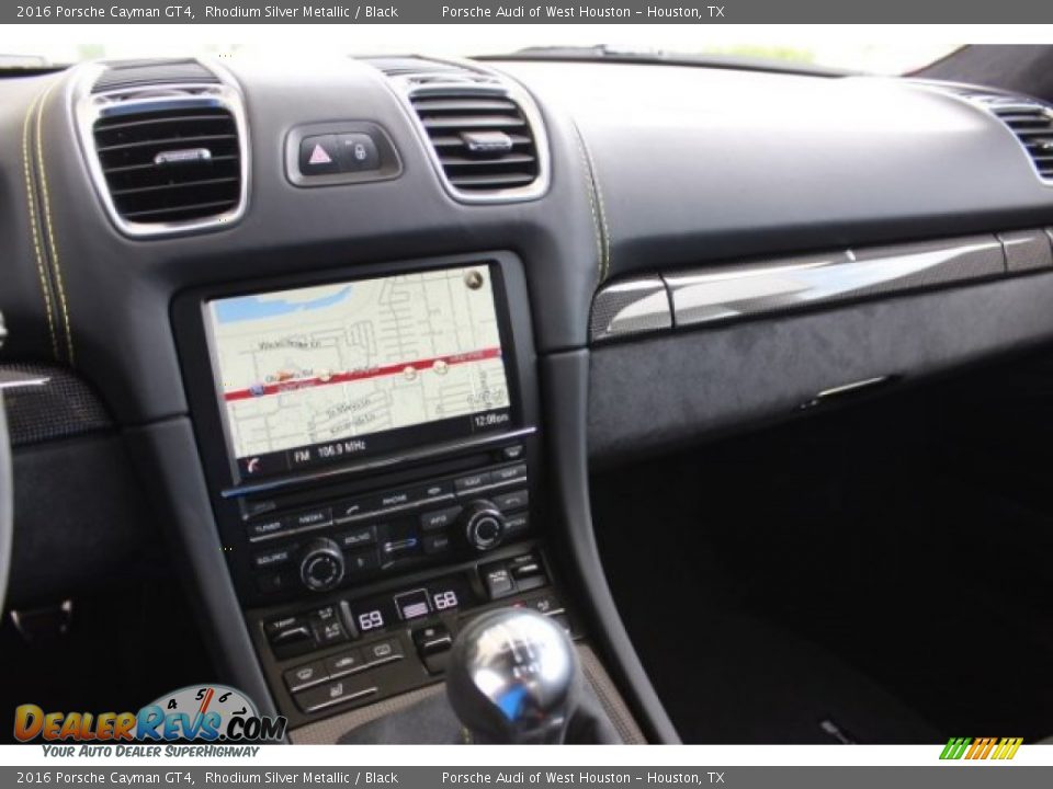 2016 Porsche Cayman GT4 Rhodium Silver Metallic / Black Photo #14