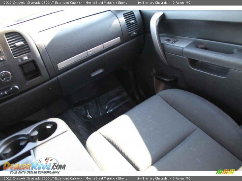 2012 Chevrolet Silverado 1500 LT Extended Cab 4x4 Mocha Steel Metallic / Ebony Photo #12