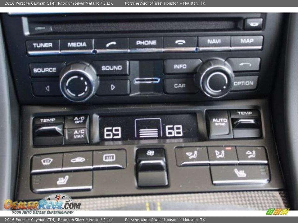 Controls of 2016 Porsche Cayman GT4 Photo #16