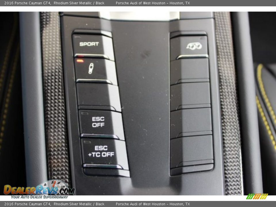 2016 Porsche Cayman GT4 Rhodium Silver Metallic / Black Photo #17