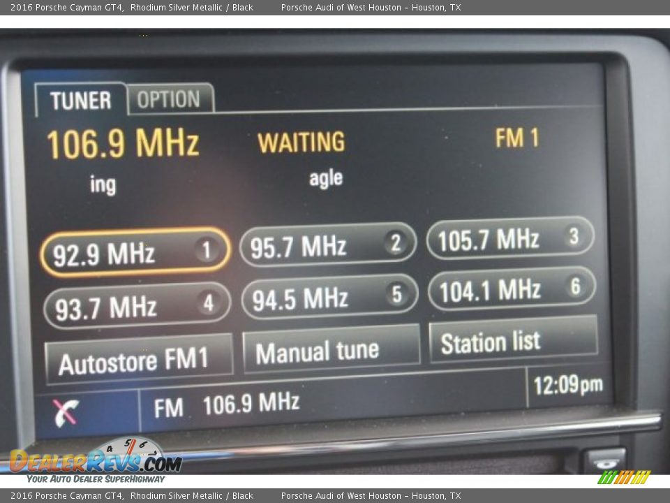 2016 Porsche Cayman GT4 Rhodium Silver Metallic / Black Photo #20
