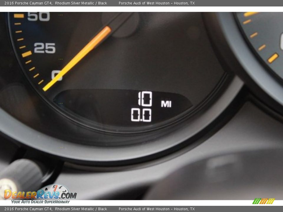 2016 Porsche Cayman GT4 Rhodium Silver Metallic / Black Photo #30