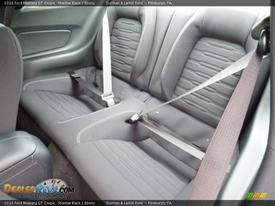 Rear Seat of 2016 Ford Mustang GT Coupe Photo #9
