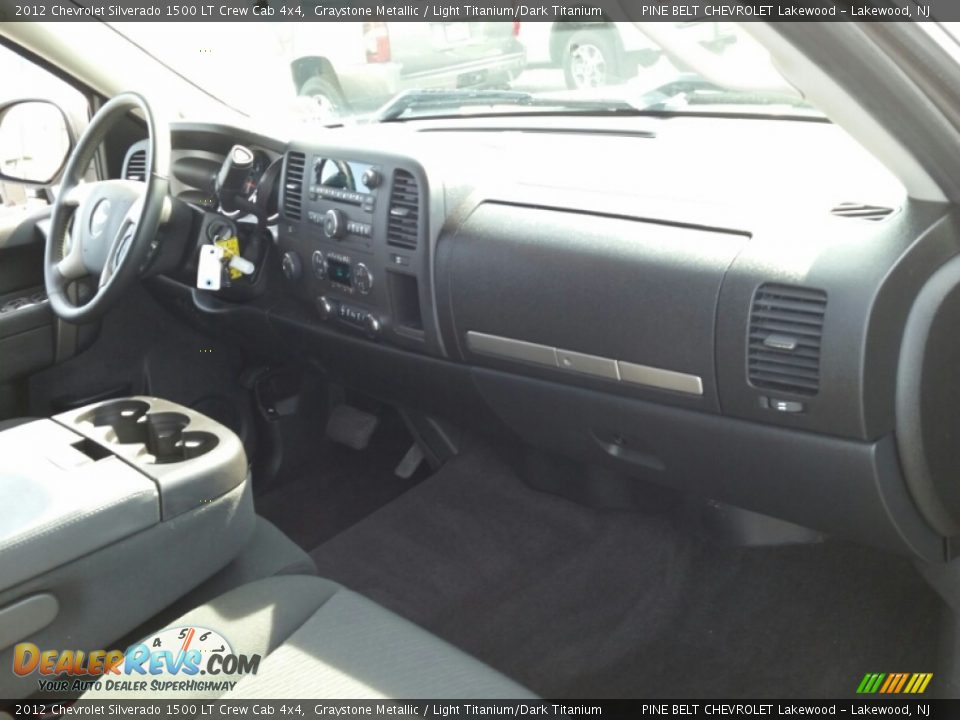 2012 Chevrolet Silverado 1500 LT Crew Cab 4x4 Graystone Metallic / Light Titanium/Dark Titanium Photo #6