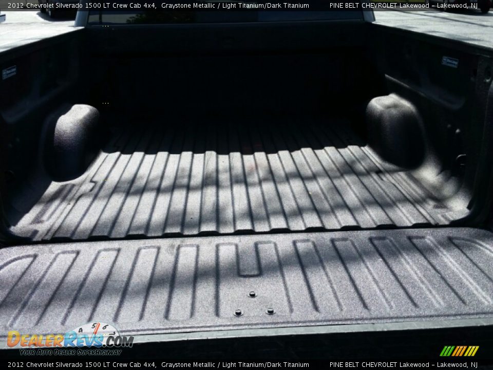 2012 Chevrolet Silverado 1500 LT Crew Cab 4x4 Graystone Metallic / Light Titanium/Dark Titanium Photo #10