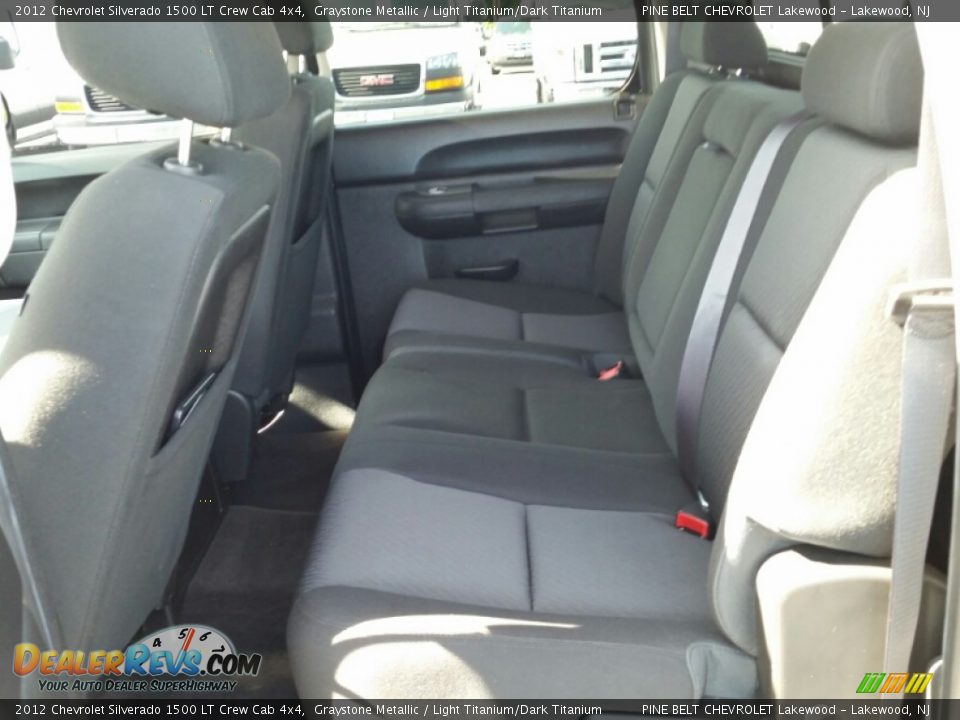 2012 Chevrolet Silverado 1500 LT Crew Cab 4x4 Graystone Metallic / Light Titanium/Dark Titanium Photo #13