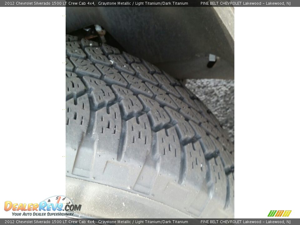 2012 Chevrolet Silverado 1500 LT Crew Cab 4x4 Graystone Metallic / Light Titanium/Dark Titanium Photo #20
