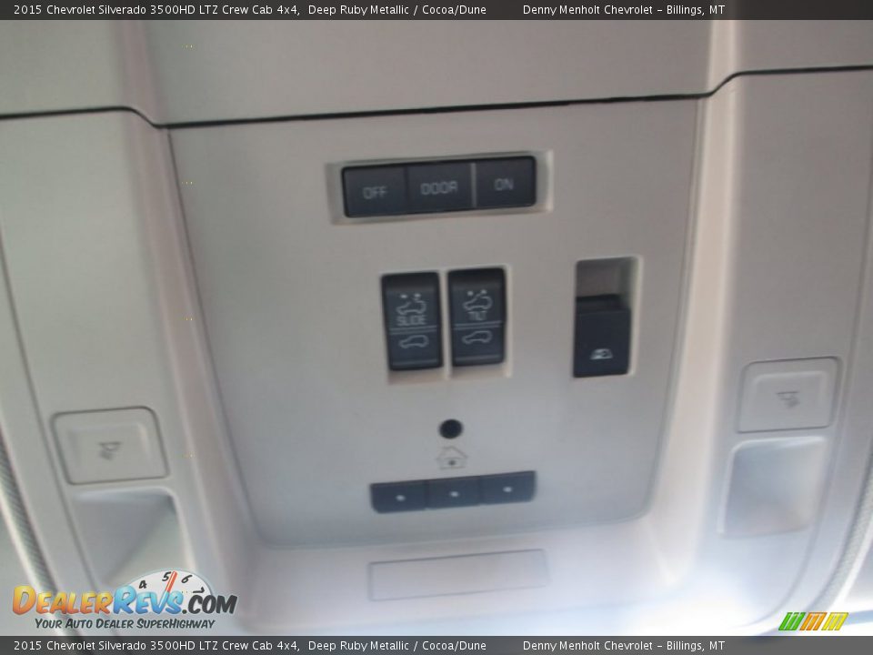 2015 Chevrolet Silverado 3500HD LTZ Crew Cab 4x4 Deep Ruby Metallic / Cocoa/Dune Photo #18