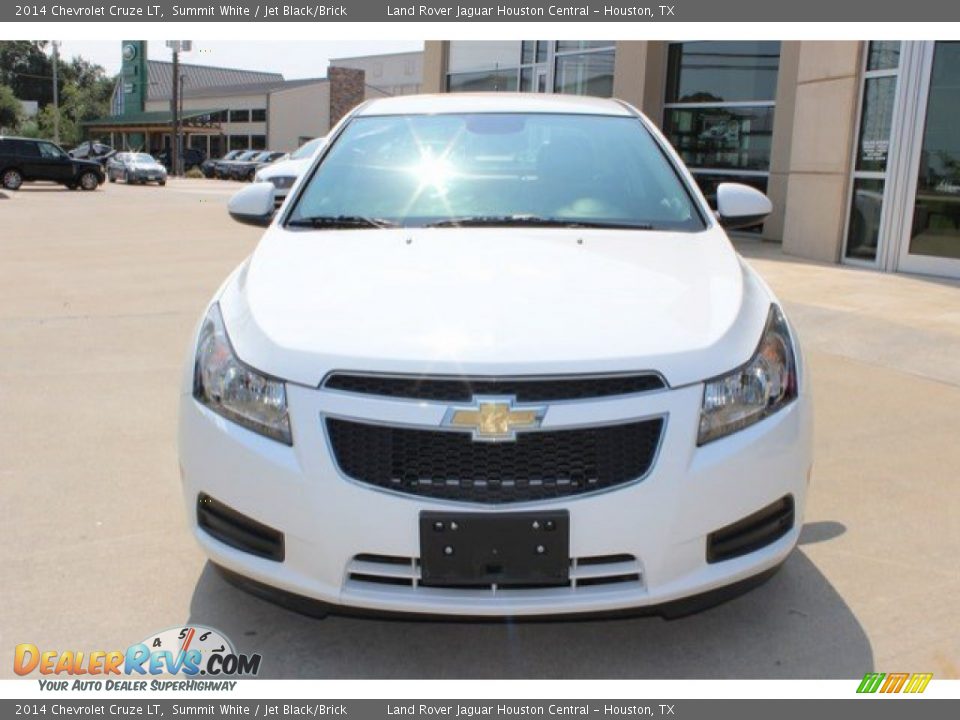 2014 Chevrolet Cruze LT Summit White / Jet Black/Brick Photo #5