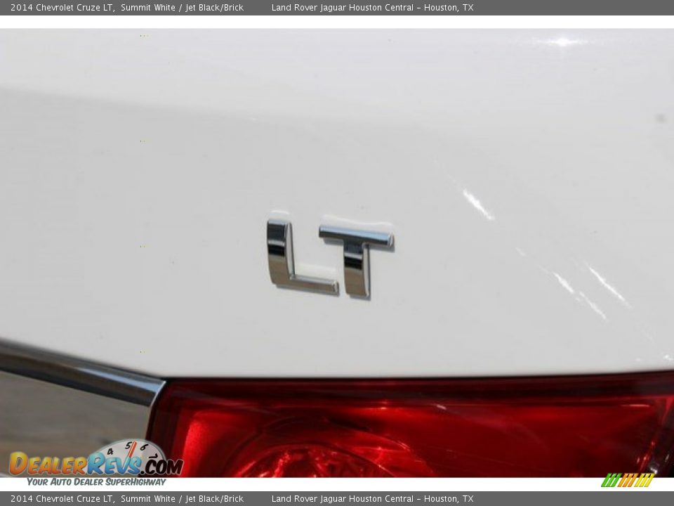 2014 Chevrolet Cruze LT Summit White / Jet Black/Brick Photo #12