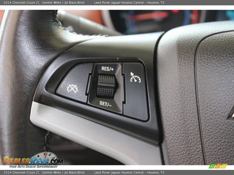 2014 Chevrolet Cruze LT Summit White / Jet Black/Brick Photo #17