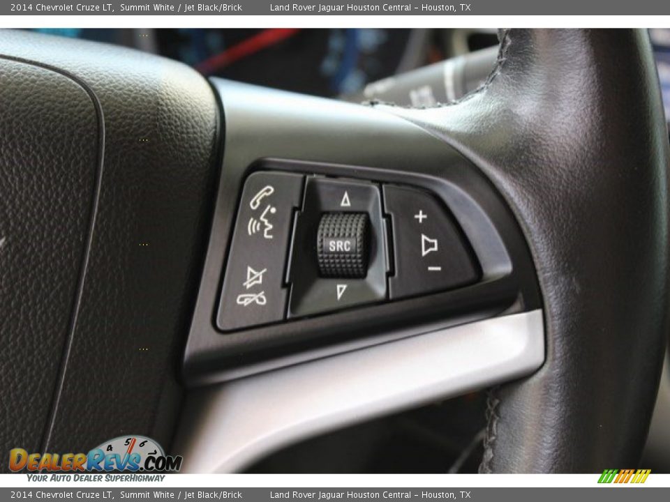 2014 Chevrolet Cruze LT Summit White / Jet Black/Brick Photo #18
