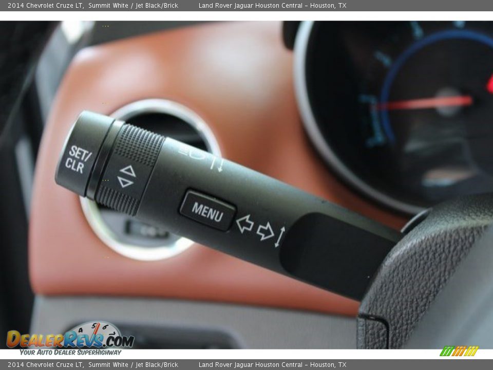 2014 Chevrolet Cruze LT Summit White / Jet Black/Brick Photo #19