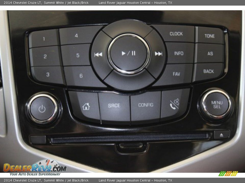 2014 Chevrolet Cruze LT Summit White / Jet Black/Brick Photo #25