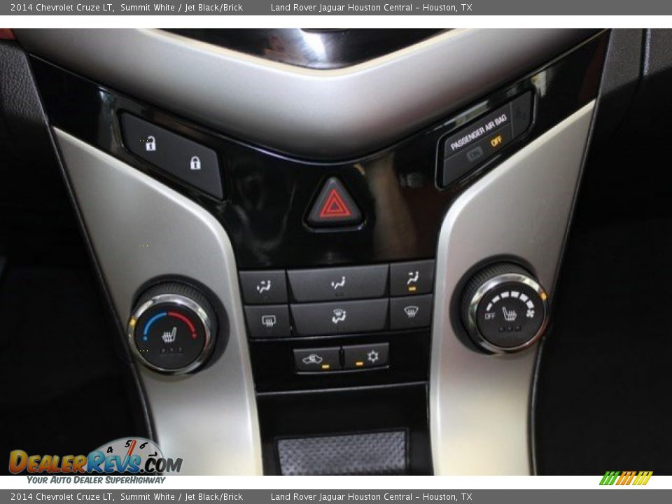 2014 Chevrolet Cruze LT Summit White / Jet Black/Brick Photo #26
