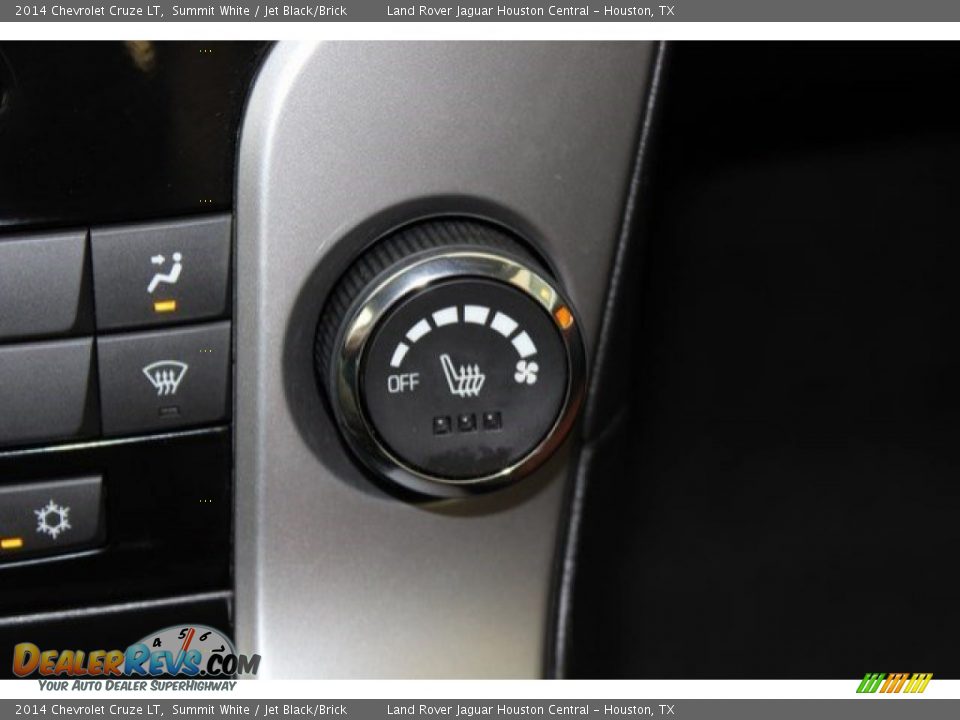 2014 Chevrolet Cruze LT Summit White / Jet Black/Brick Photo #28