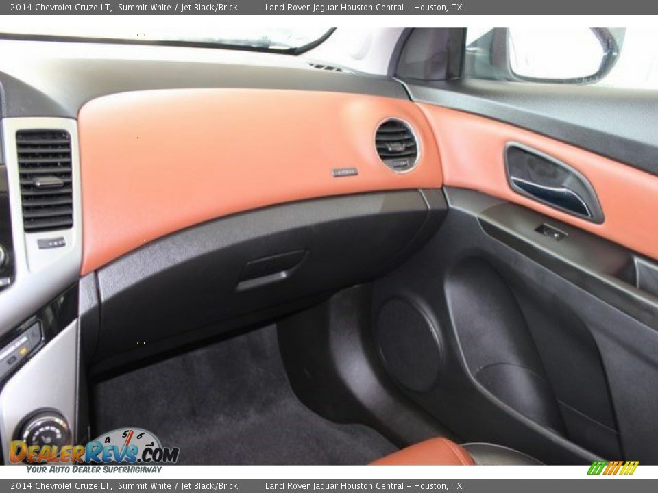 2014 Chevrolet Cruze LT Summit White / Jet Black/Brick Photo #32