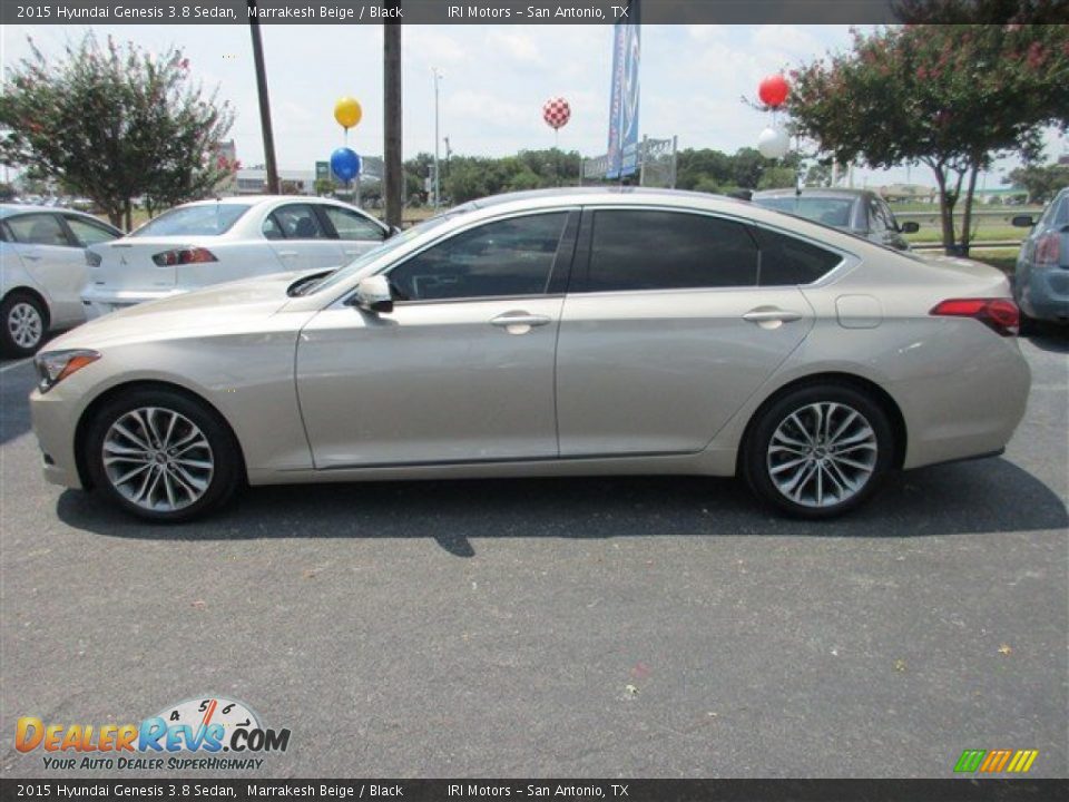 2015 Hyundai Genesis 3.8 Sedan Marrakesh Beige / Black Photo #3