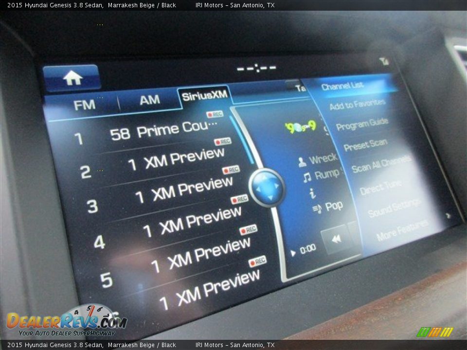 2015 Hyundai Genesis 3.8 Sedan Marrakesh Beige / Black Photo #20