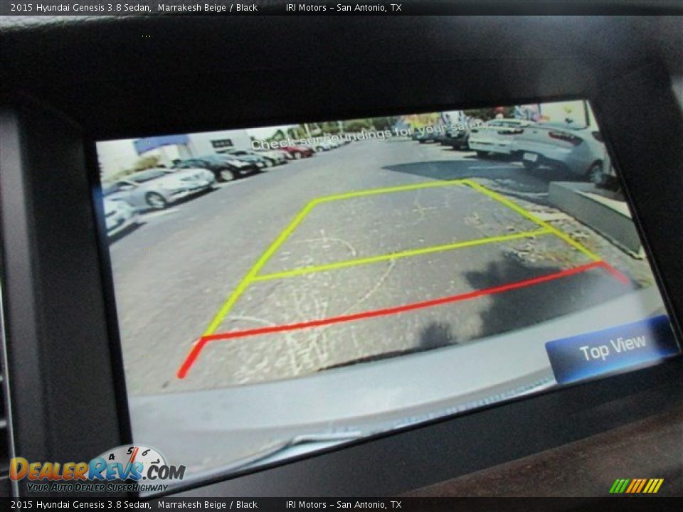 2015 Hyundai Genesis 3.8 Sedan Marrakesh Beige / Black Photo #21