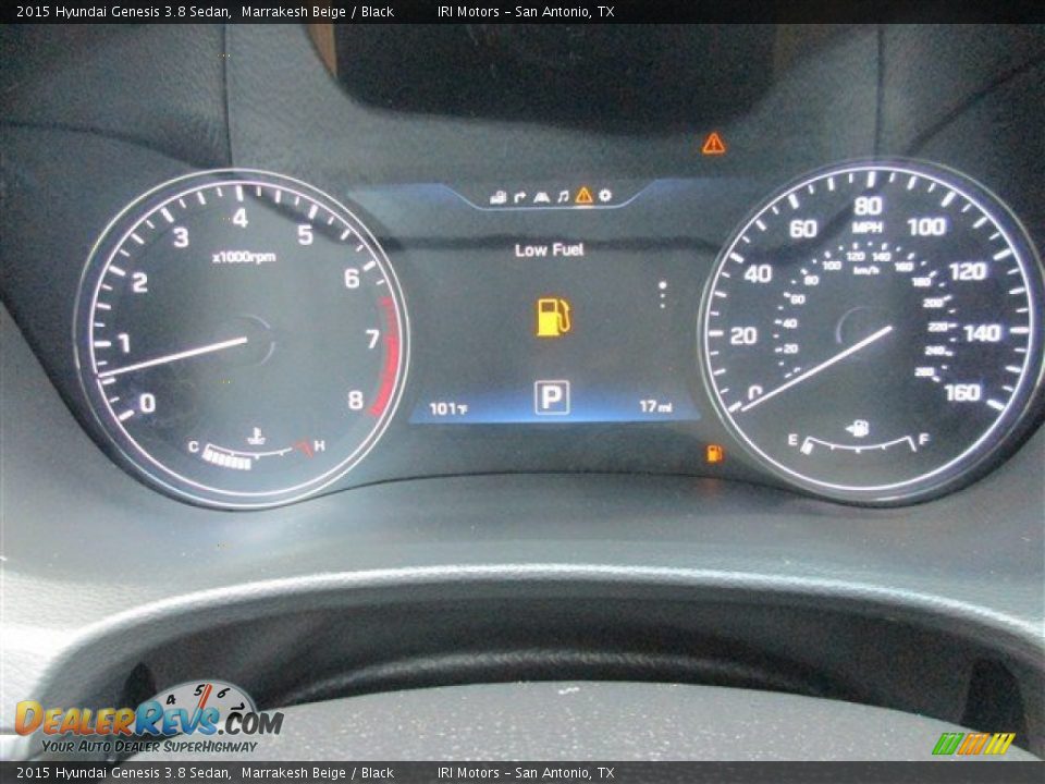 2015 Hyundai Genesis 3.8 Sedan Marrakesh Beige / Black Photo #23