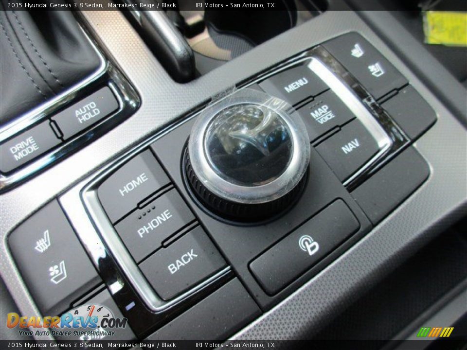 2015 Hyundai Genesis 3.8 Sedan Marrakesh Beige / Black Photo #26