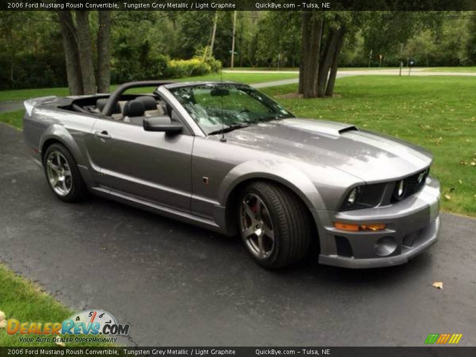 Tungsten Grey Metallic 2006 Ford Mustang Roush Convertible Photo #2