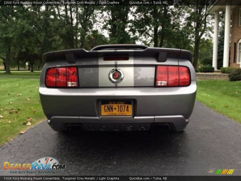 2006 Ford Mustang Roush Convertible Tungsten Grey Metallic / Light Graphite Photo #4