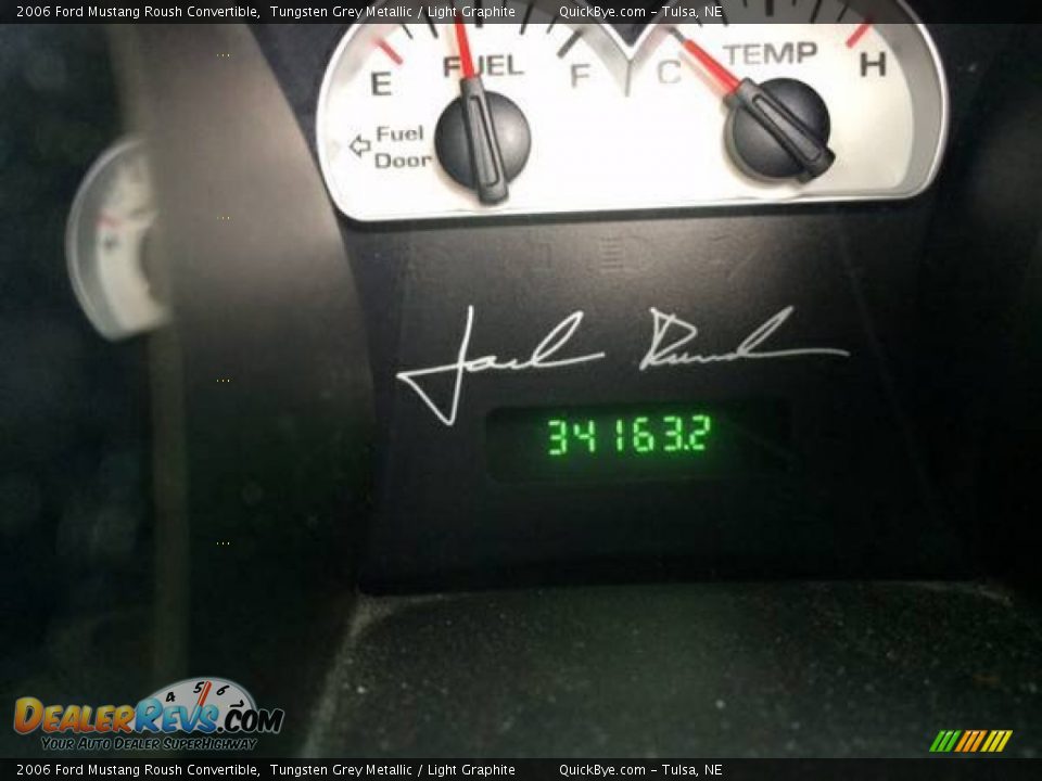 2006 Ford Mustang Roush Convertible Tungsten Grey Metallic / Light Graphite Photo #6