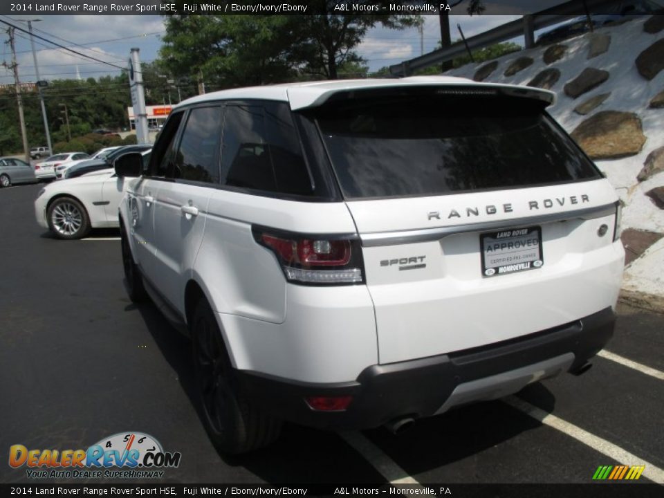 2014 Land Rover Range Rover Sport HSE Fuji White / Ebony/Ivory/Ebony Photo #4