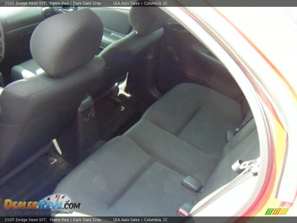 2005 Dodge Neon SXT Flame Red / Dark Slate Gray Photo #9