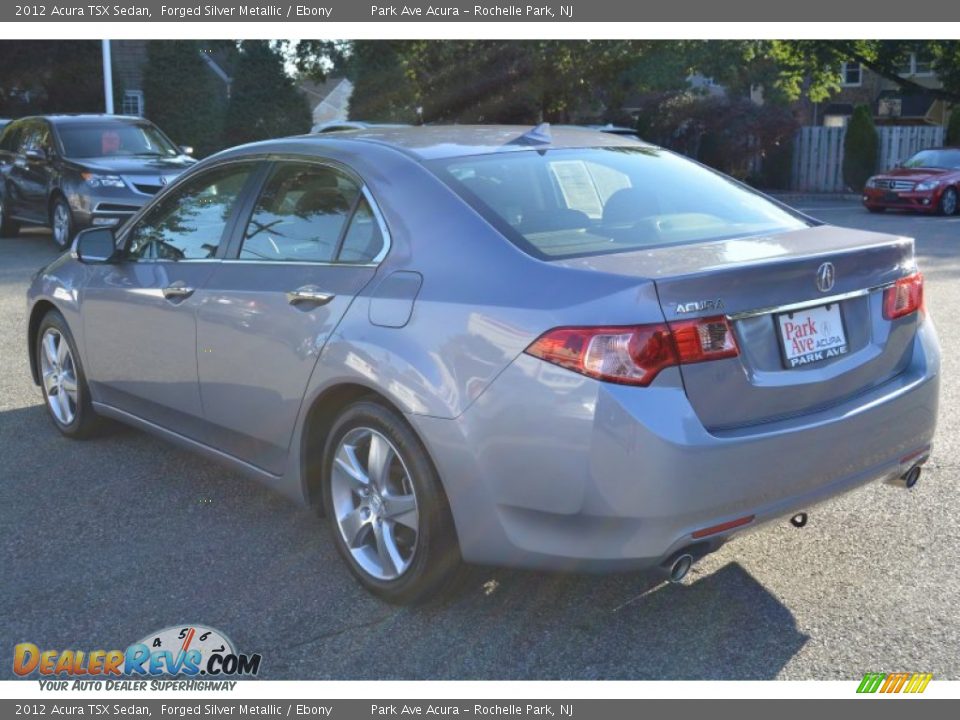 2012 Acura TSX Sedan Forged Silver Metallic / Ebony Photo #4