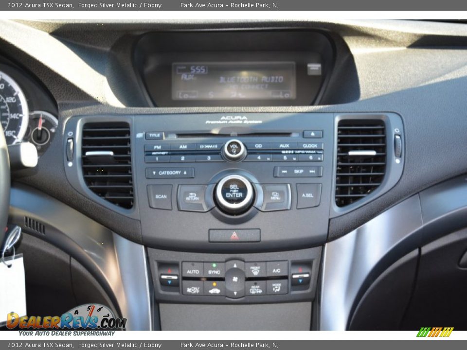 2012 Acura TSX Sedan Forged Silver Metallic / Ebony Photo #15