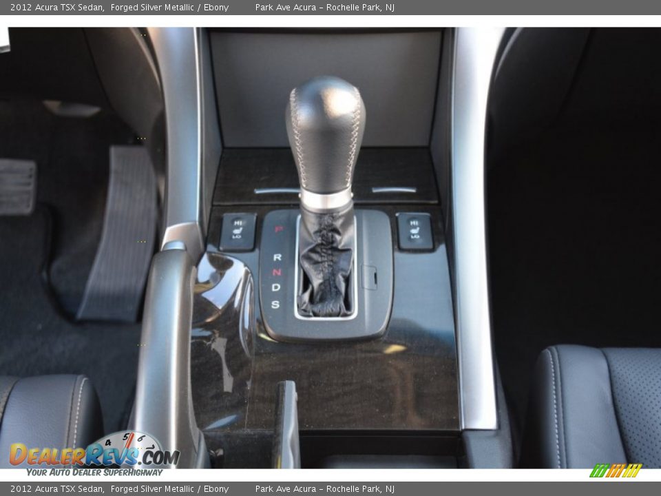 2012 Acura TSX Sedan Forged Silver Metallic / Ebony Photo #16