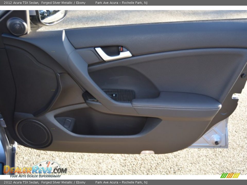 2012 Acura TSX Sedan Forged Silver Metallic / Ebony Photo #25