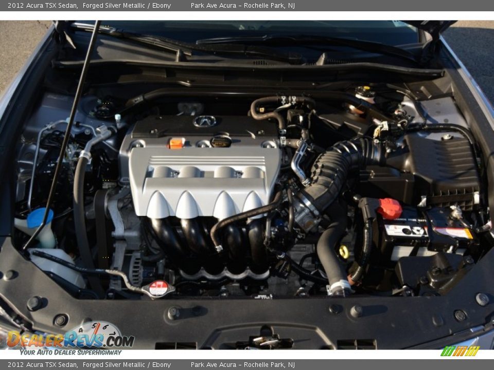 2012 Acura TSX Sedan Forged Silver Metallic / Ebony Photo #29