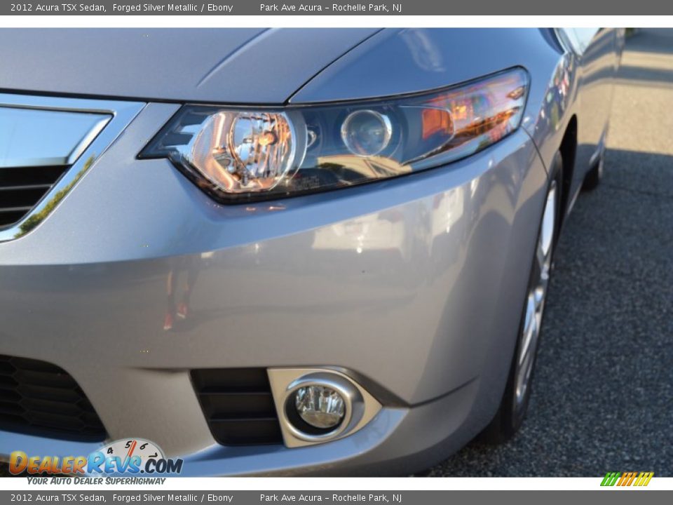 2012 Acura TSX Sedan Forged Silver Metallic / Ebony Photo #30
