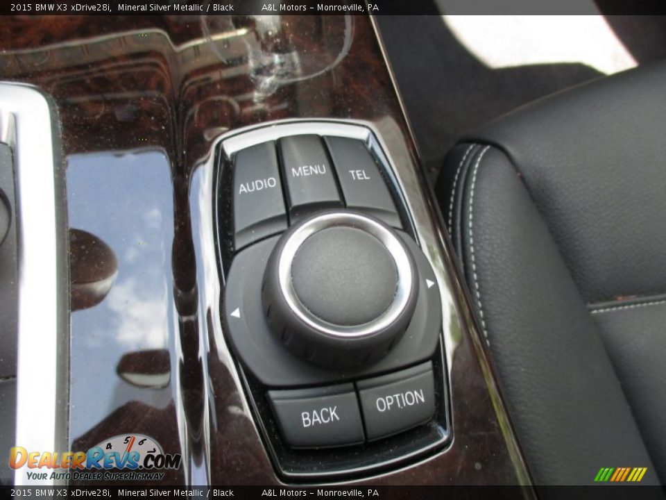 2015 BMW X3 xDrive28i Mineral Silver Metallic / Black Photo #18