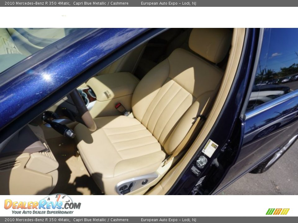 2010 Mercedes-Benz R 350 4Matic Capri Blue Metallic / Cashmere Photo #6