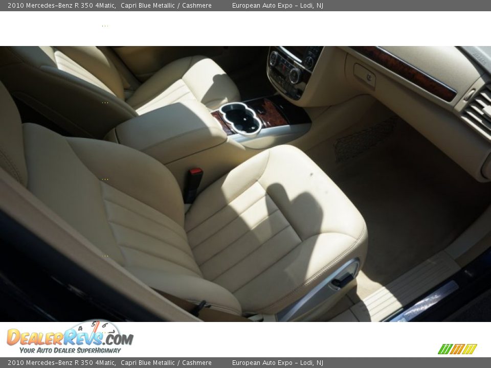 2010 Mercedes-Benz R 350 4Matic Capri Blue Metallic / Cashmere Photo #7