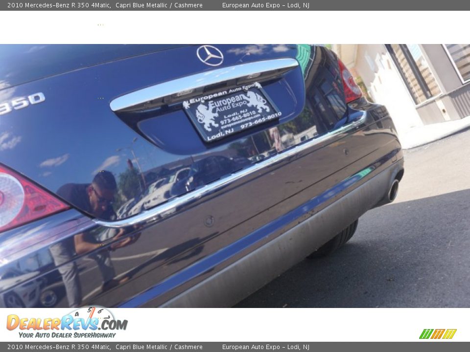 2010 Mercedes-Benz R 350 4Matic Capri Blue Metallic / Cashmere Photo #26