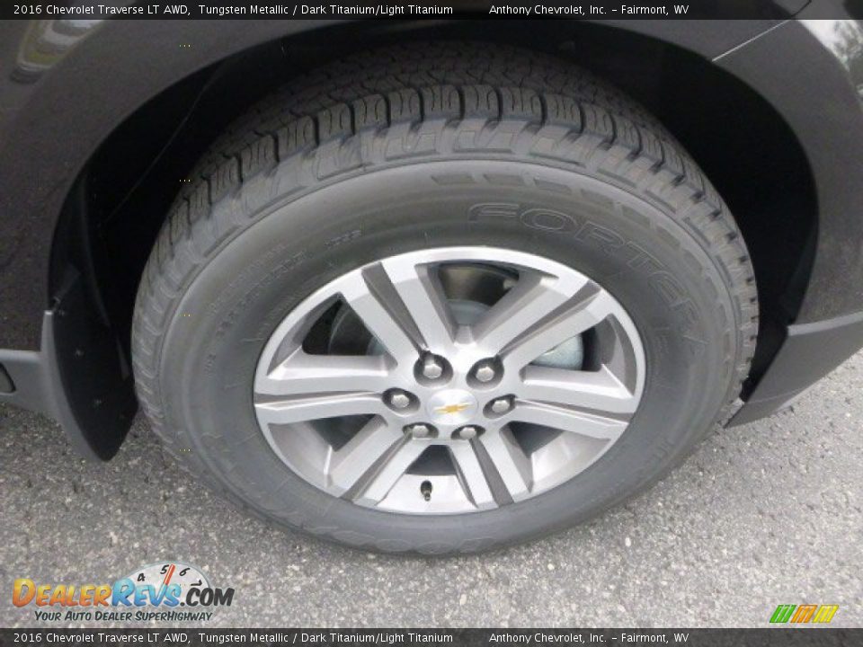 2016 Chevrolet Traverse LT AWD Tungsten Metallic / Dark Titanium/Light Titanium Photo #2