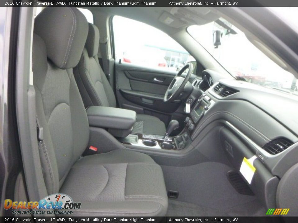 2016 Chevrolet Traverse LT AWD Tungsten Metallic / Dark Titanium/Light Titanium Photo #4