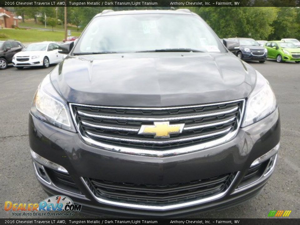 2016 Chevrolet Traverse LT AWD Tungsten Metallic / Dark Titanium/Light Titanium Photo #12