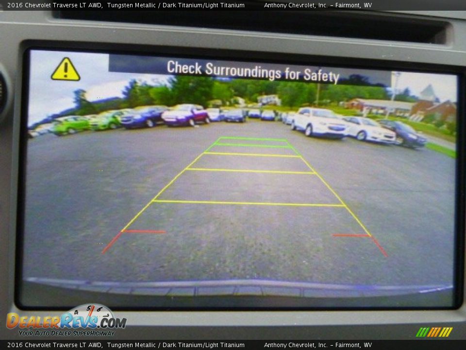 2016 Chevrolet Traverse LT AWD Tungsten Metallic / Dark Titanium/Light Titanium Photo #19