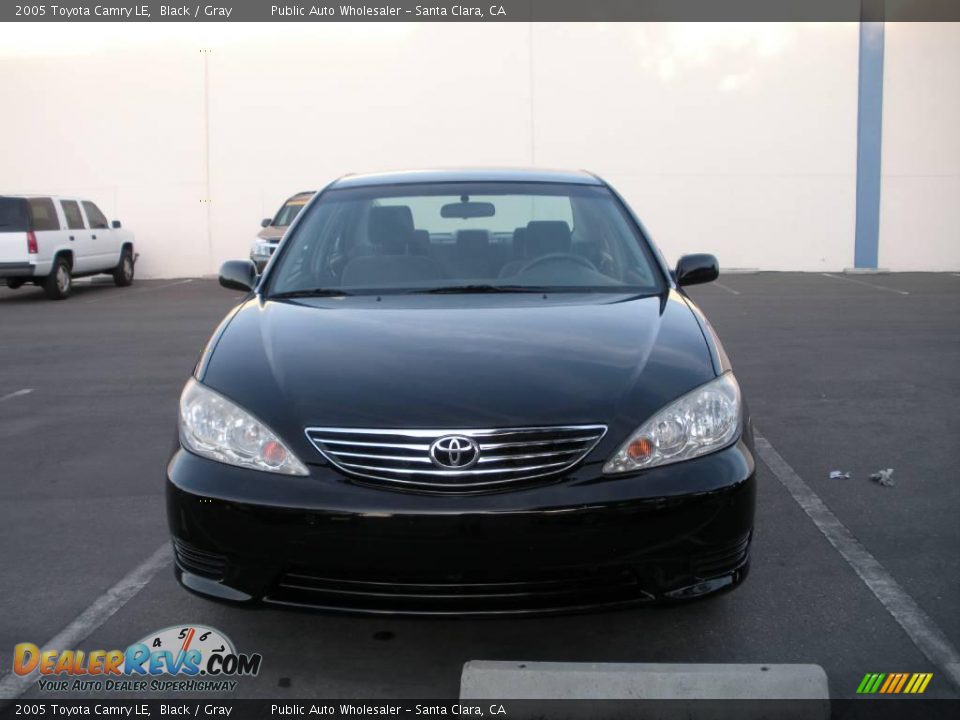 2005 Toyota Camry LE Black / Gray Photo #20