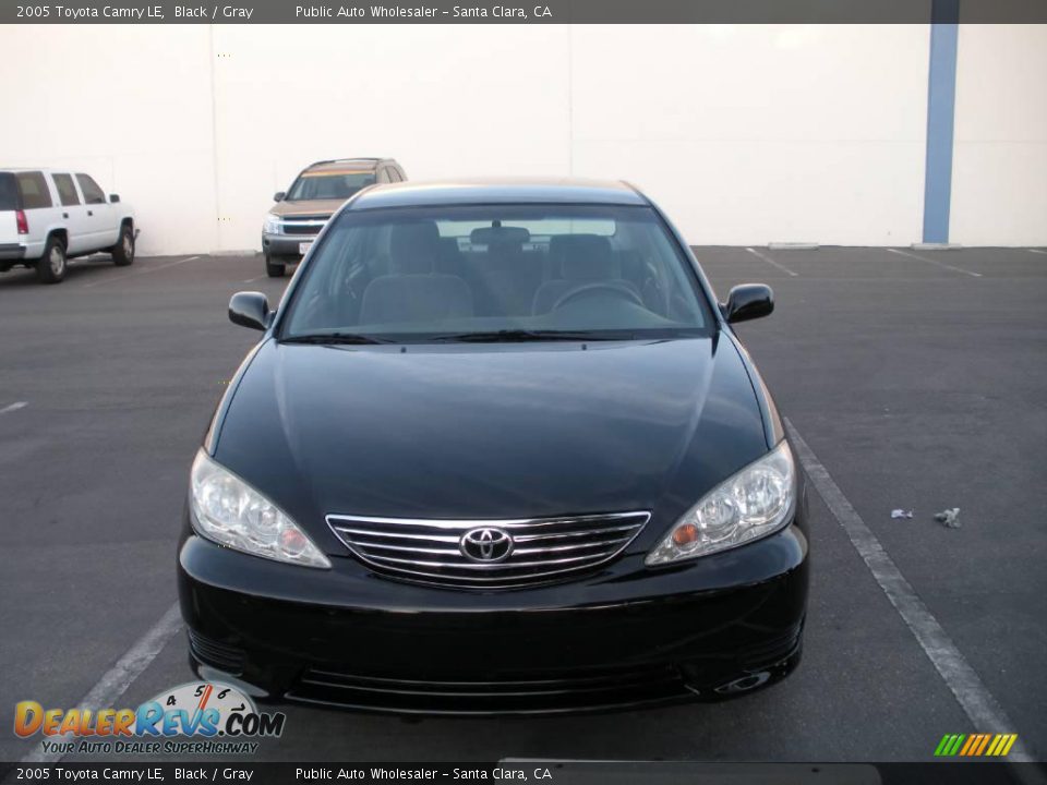 2005 Toyota Camry LE Black / Gray Photo #21