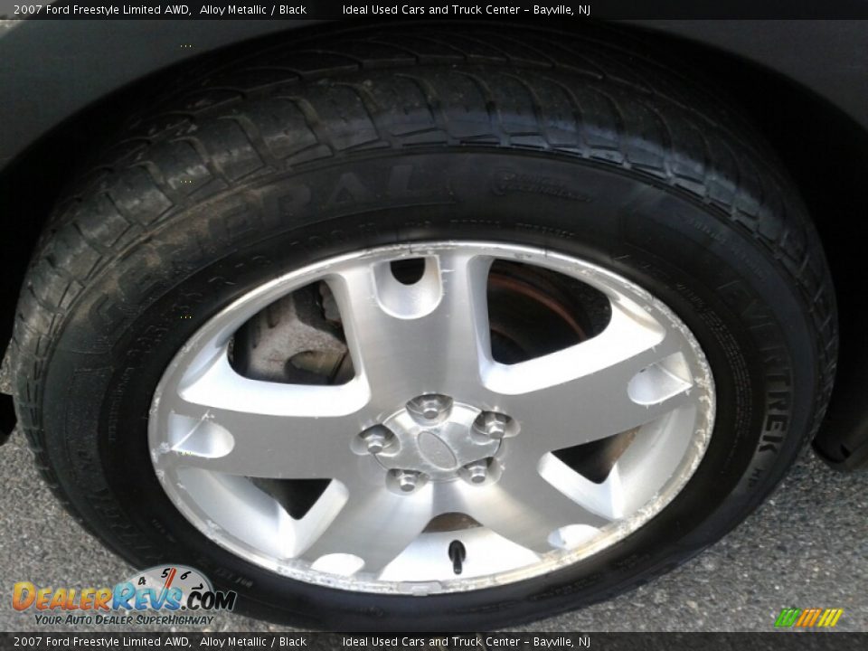 2007 Ford Freestyle Limited AWD Alloy Metallic / Black Photo #35